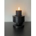 BOI!WOW Kandelaar Iron Black  | Moderne Zwarte Metalen Kandelaar